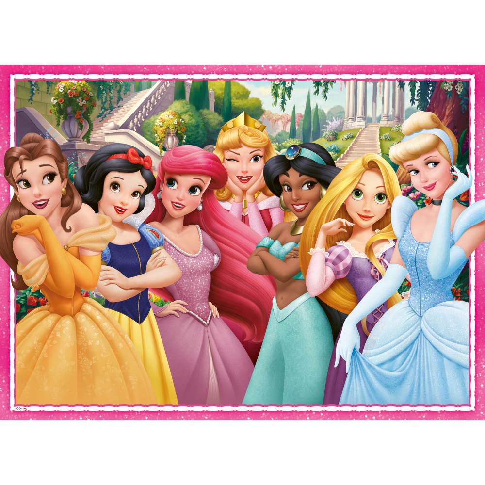 PUZZLE VIATA DE BASM A PRINTESELOR DISNEY 100 PIESE XXL - RAVENSBURGER (RVSPC04116)
