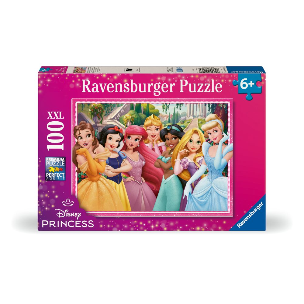 PUZZLE VIATA DE BASM A PRINTESELOR DISNEY 100 PIESE XXL - RAVENSBURGER (RVSPC04116)