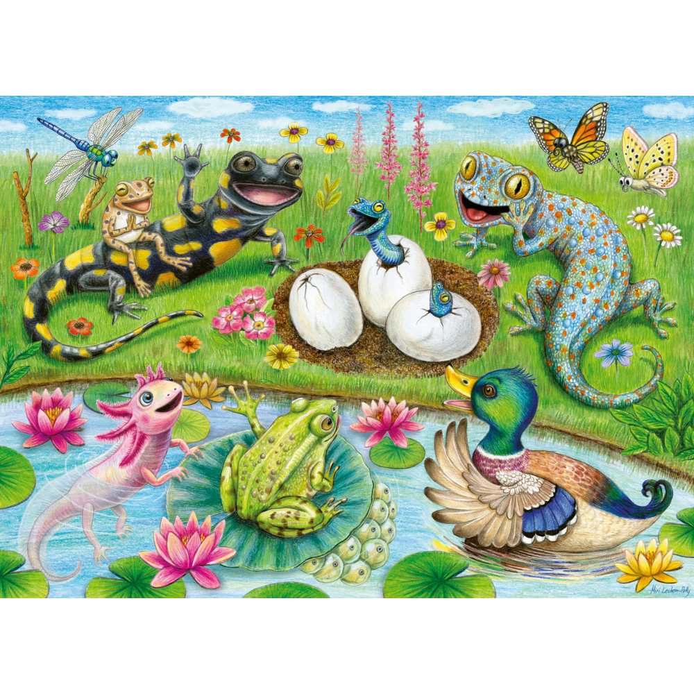 PUZZLE PUIUTI CARE IES DIN OUA 60 PIESE - RAVENSBURGER (RVSPC04131)