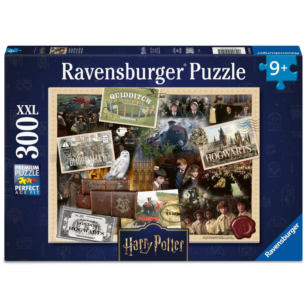 PUZZLE HARRY POTTER SECRETELE DIN HOGWARTS 300 PIESE XXL - RAVENSBURGER (RVSPC04140)