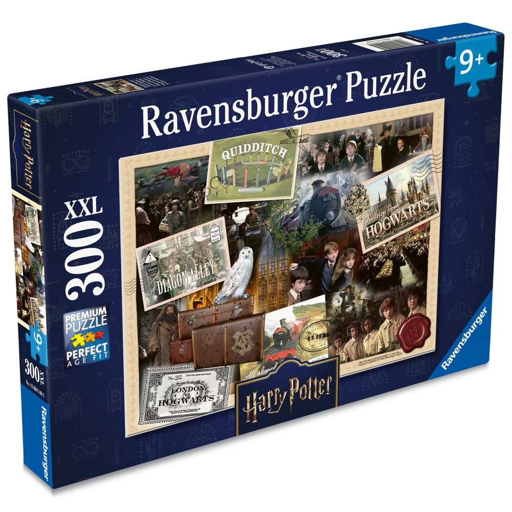 Puzzle Harry Potter secretele din Hogwarts 300 piese XXL