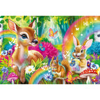 PUZZLE PRIETENII DRAGALASI AI PADURII 2X24 PIESE - RAVENSBURGER (RVSPC04160)