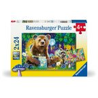 PUZZLE PRIETENII DRAGALASI AI PADURII 2X24 PIESE - RAVENSBURGER (RVSPC04160)