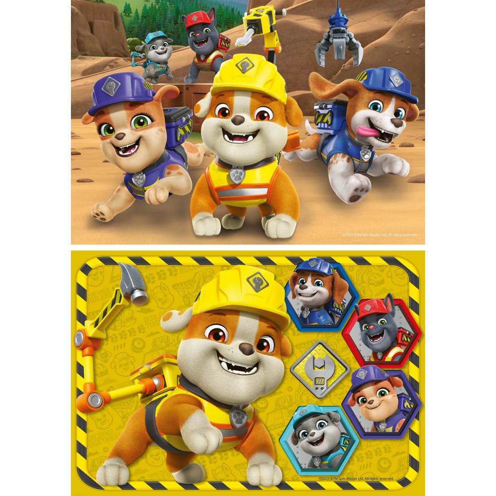 PUZZLE RUBBLE SI ECHIPA LUI 2X12 PIESE - RAVENSBURGER (RVSPC04167)