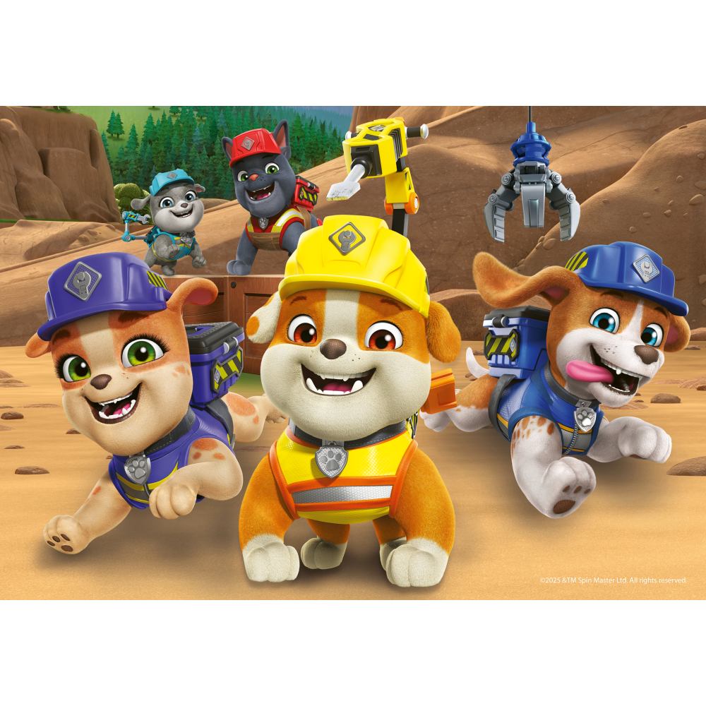 PUZZLE RUBBLE SI ECHIPA LUI 2X12 PIESE - RAVENSBURGER (RVSPC04167)