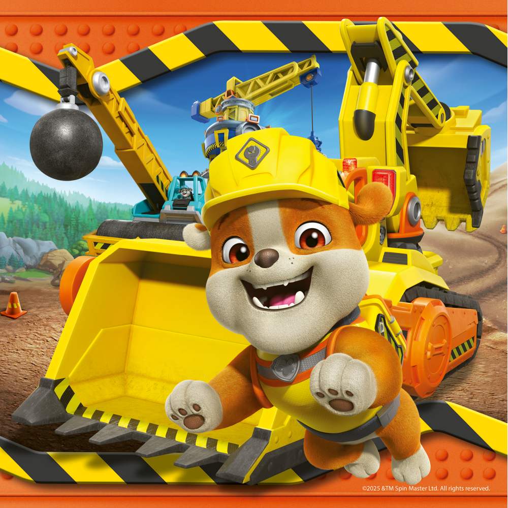 PUZZLE RUBBLE SI ECHIPA LUI 3X49 PIESE - RAVENSBURGER (RVSPC04168)