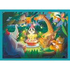 PUZZLE INTERACTIV CU BUTON SONOR PENTRU TESTAREA RAPIDITATII ANIMALUTE JUCAUSE 4 X 35 PIESE - RAVENSBURGER (RVSPC04171)