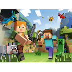 PUZZLE MINECRAFT 100 PIESE XXL - RAVENSBURGER (RVSPC04176)