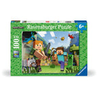 PUZZLE MINECRAFT 100 PIESE XXL - RAVENSBURGER (RVSPC04176)