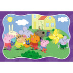PUZZLE FAMILIA PEPPA PIG 2 X 24 PIESE - RAVENSBURGER (RVSPC04184)