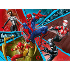 PUZZLE MARVEL SPIDERMAN 4 BUC IN CUTIE 12 16 20 24 PIESE - RAVENSBURGER (RVSPC04201)