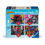 PUZZLE MARVEL SPIDERMAN 4 BUC IN CUTIE 12 16 20 24 PIESE - RAVENSBURGER (RVSPC04201)