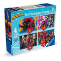 Puzzle Marvel Spiderman 4 buc in cutie 12 16 20 24 piese