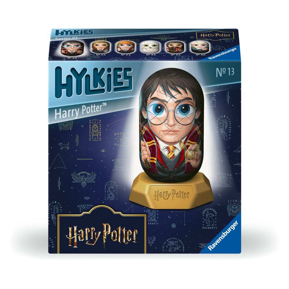 PUZZLE 3D HYLKIES HARRY POTTER MINI FIGURINA DE COLECTIE HARRY POTTER 54 PIESE - RAVENSBURGER (RVS3D08000)