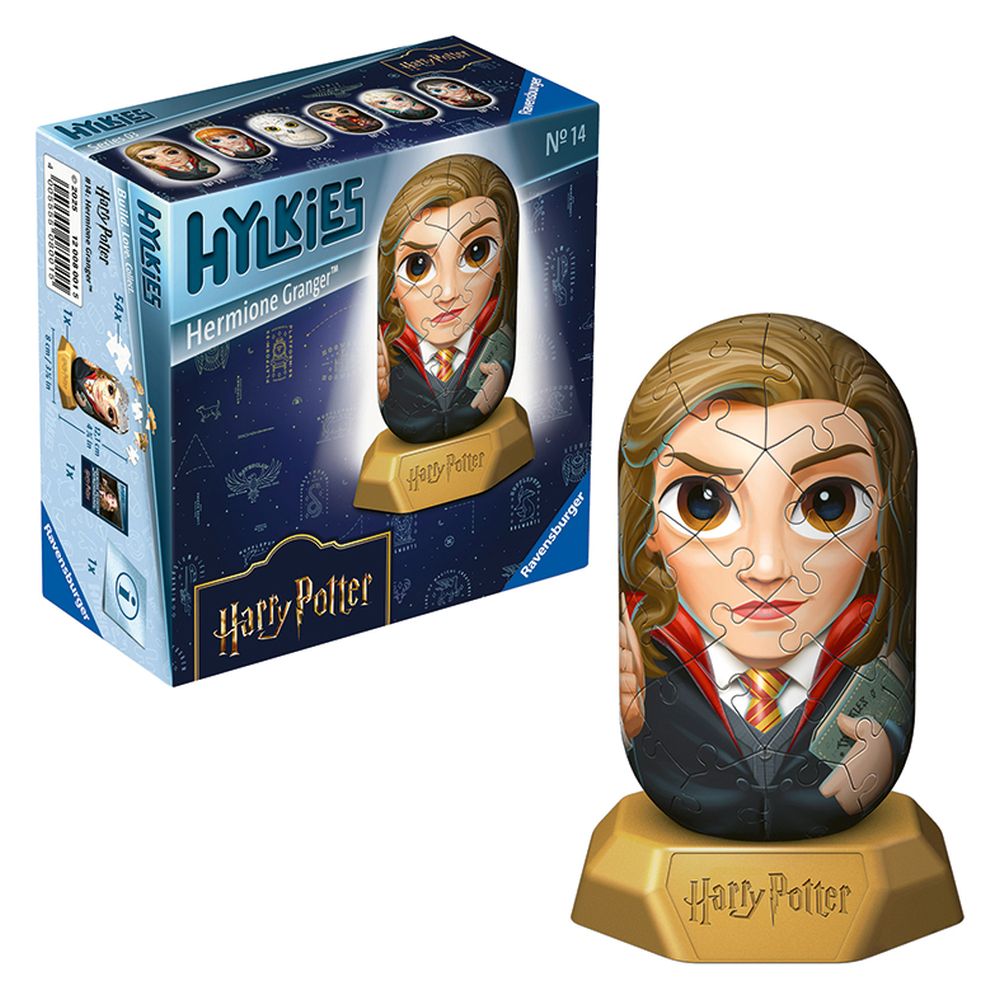 PUZZLE 3D HYLKIES HARRY POTTER MINI FIGURINA DE COLECTIE HERMIONE GRANGER 54 PIESE - RAVENSBURGER (RVS3D08001)