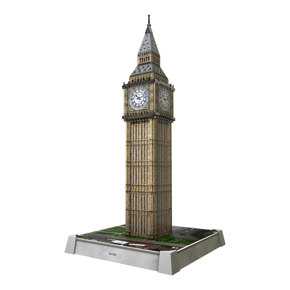 PUZZLE 3D ICONIC BIG BEN CU LED 216 PIESE MODEL DE COLECTIE IN MINIATURA - RAVENSBURGER (RVS3D08025)