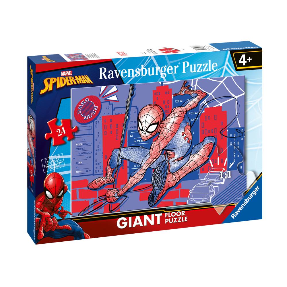 LARGE SPIDERMAN FLOOR PUZZLE 24 PIECES - RAVENSBURGER (RVSPC03088)