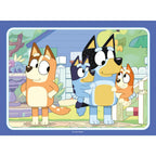 PUZZLE BLUEY 4 BUC IN CUTIE 12 16 20 24 PIESE - RAVENSBURGER (RVSPC03111)