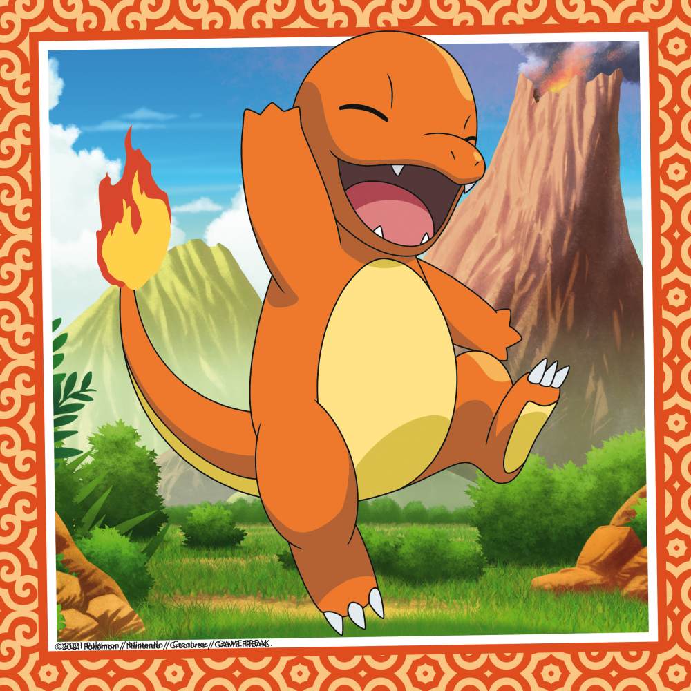 PUZZLE PERSONAJE POKEMON 3X49 PIESE - RAVENSBURGER (RVSPC05586)
