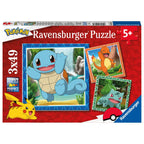 PUZZLE PERSONAJE POKEMON 3X49 PIESE - RAVENSBURGER (RVSPC05586)