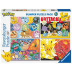 PUZZLE POKEMON 4X100 PIESE - RAVENSBURGER (RVSPC05651)