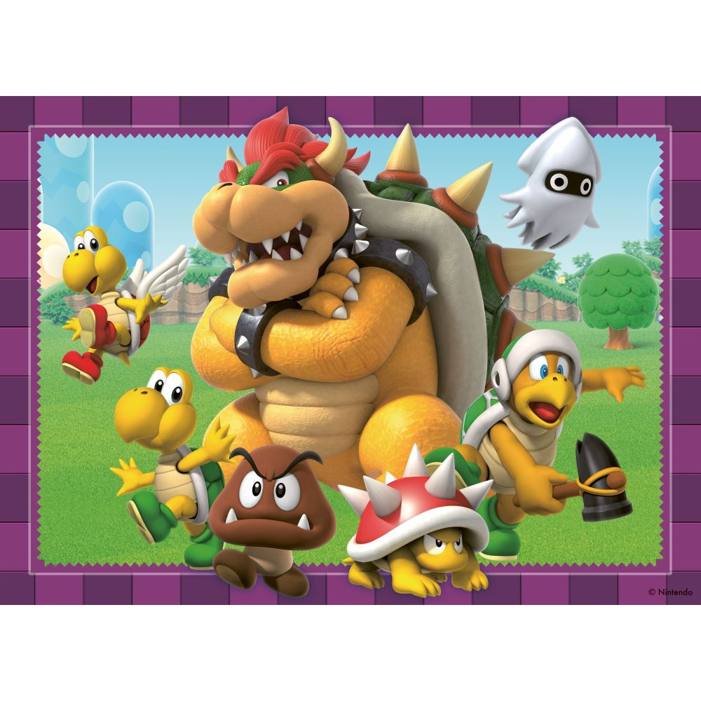 SUPER MARIO PUZZLE 4 X 100 PIECES - RAVENSBURGER (RVSPC05689)