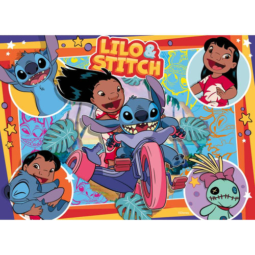 PUZZLE DISNEY STITCH 4X100 PIESE - RAVENSBURGER (RVSPC05731)