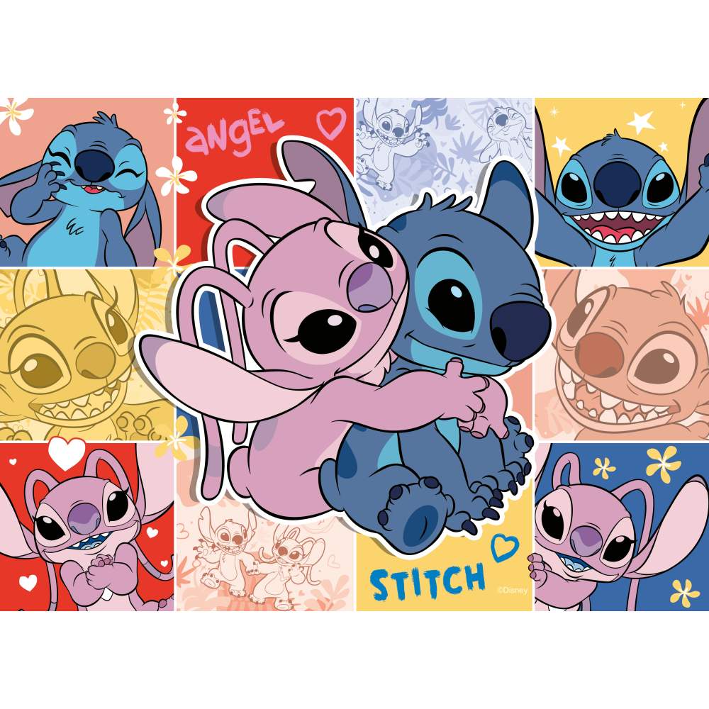 PUZZLE DISNEY STITCH 4X100 PIESE - RAVENSBURGER (RVSPC05731)