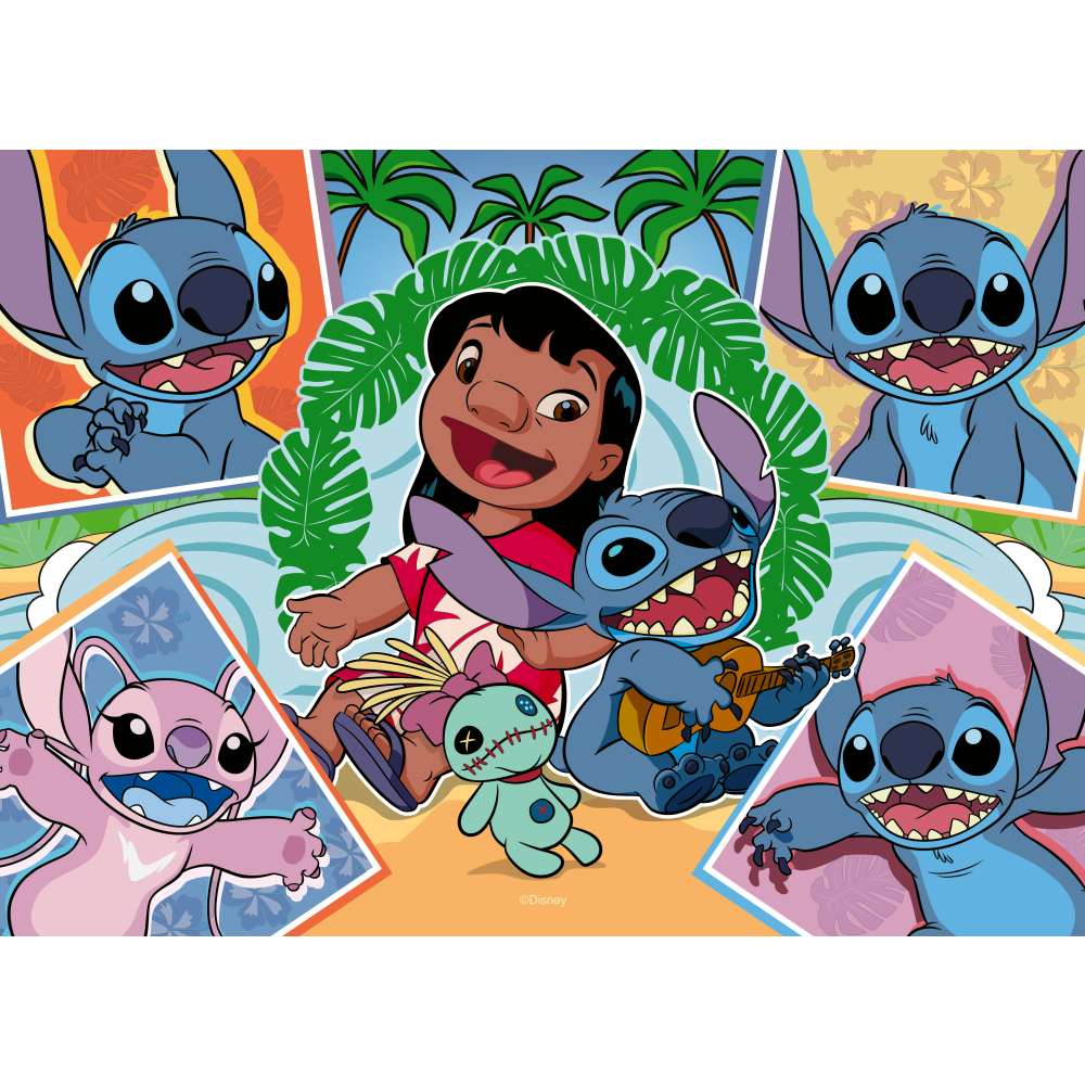 PUZZLE DISNEY STITCH 4X100 PIESE - RAVENSBURGER (RVSPC05731)