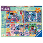 PUZZLE DISNEY STITCH 4X100 PIESE - RAVENSBURGER (RVSPC05731)
