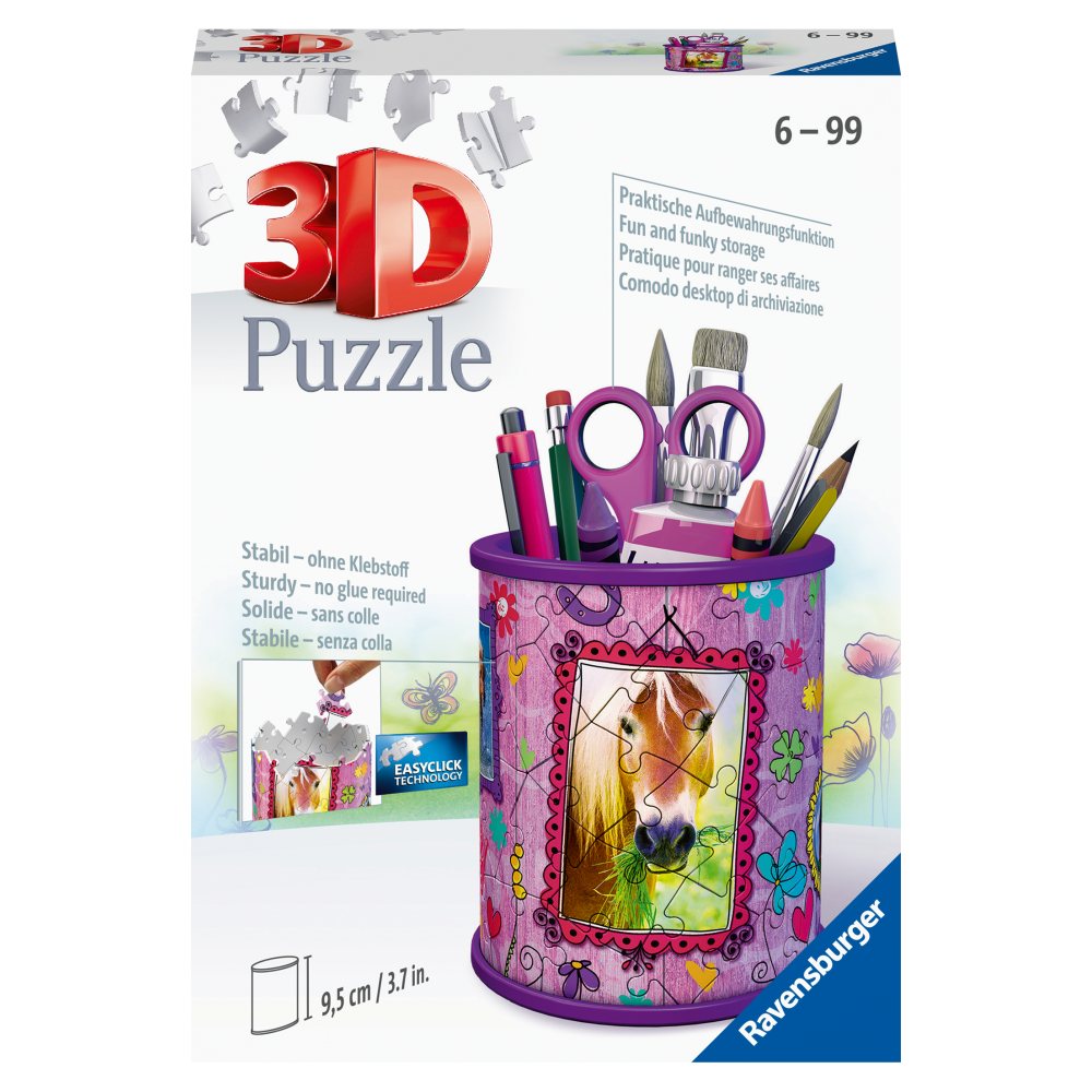 PUZZLE 3D SUPORT PIXURI CALUT 54 PIESE - RAVENSBURGER (RVS3D11175)