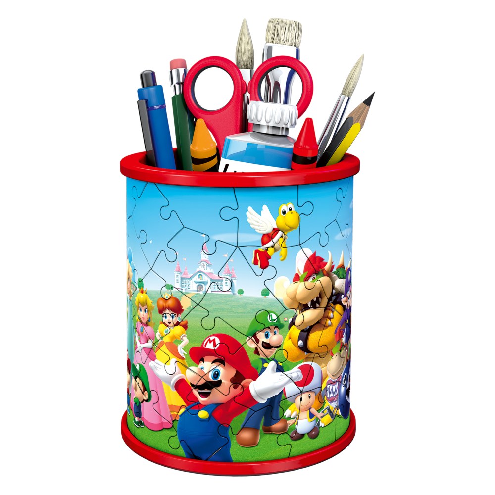 PUZZLE 3D SUPORT PIXURI SUPER MARIO 54 PIESE - RAVENSBURGER (RVS3D11255)