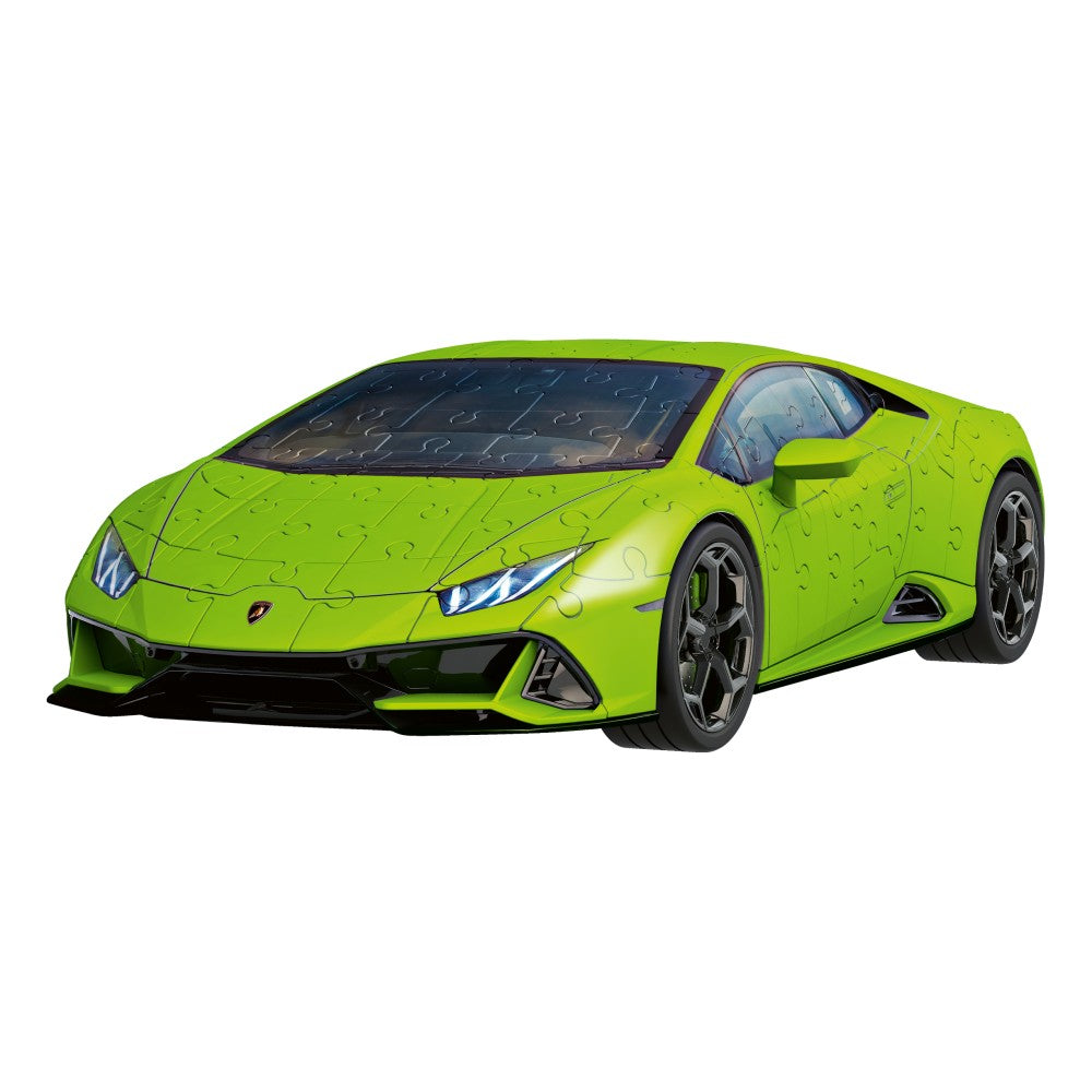 PUZZLE 3D LAMBORGHINI VERDE 108 PIESE - RAVENSBURGER (RVS3D11559)