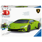 PUZZLE 3D LAMBORGHINI VERDE 108 PIESE - RAVENSBURGER (RVS3D11559)