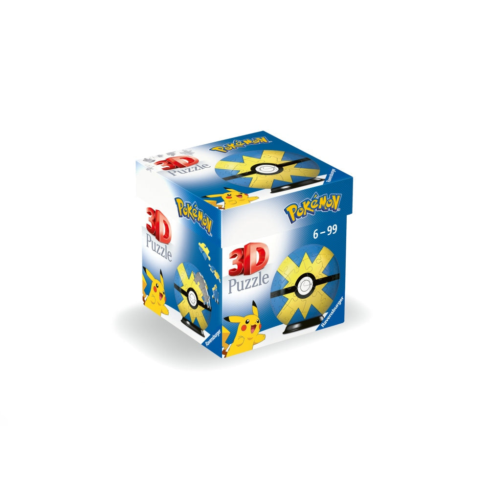 PUZZLE 3D POKEMON BALL M2 54 PIECES - RAVENSBURGER (RVS3D11580)