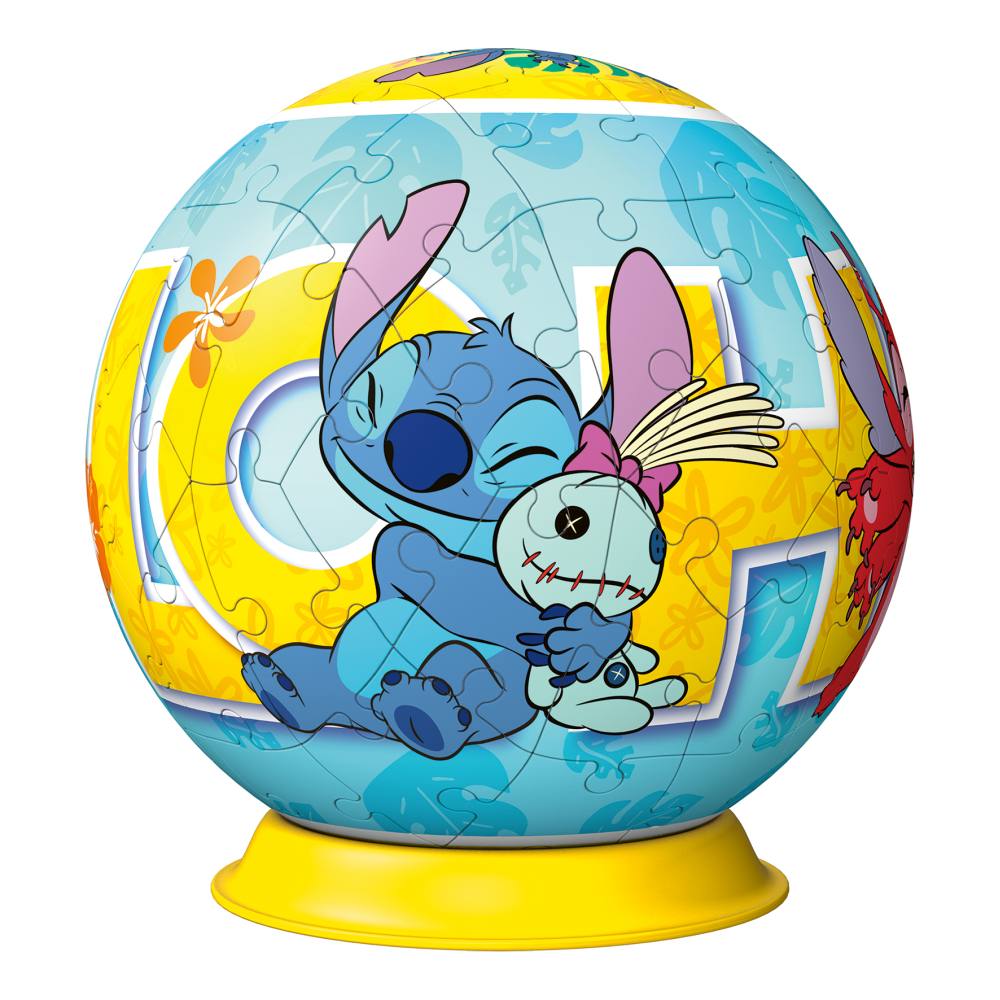 PUZZLE 3D BILA DISNEY STITCH 72 PIESE - RAVENSBURGER (RVS3D11596)