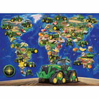 JOHN DEERE MAP PUZZLE 300 PIECES - RAVENSBURGER (RVSPC12984)