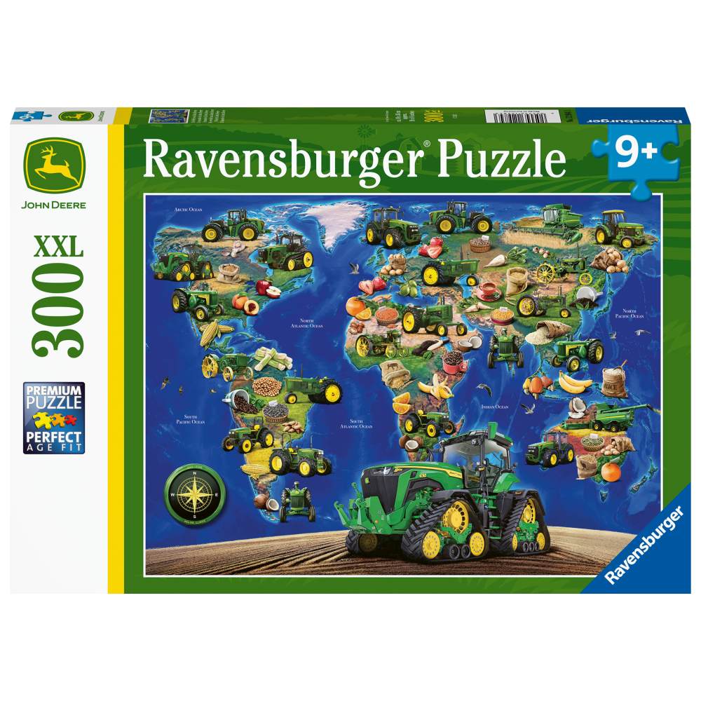 JOHN DEERE MAP PUZZLE 300 PIECES - RAVENSBURGER (RVSPC12984)