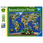 JOHN DEERE MAP PUZZLE 300 PIECES - RAVENSBURGER (RVSPC12984)