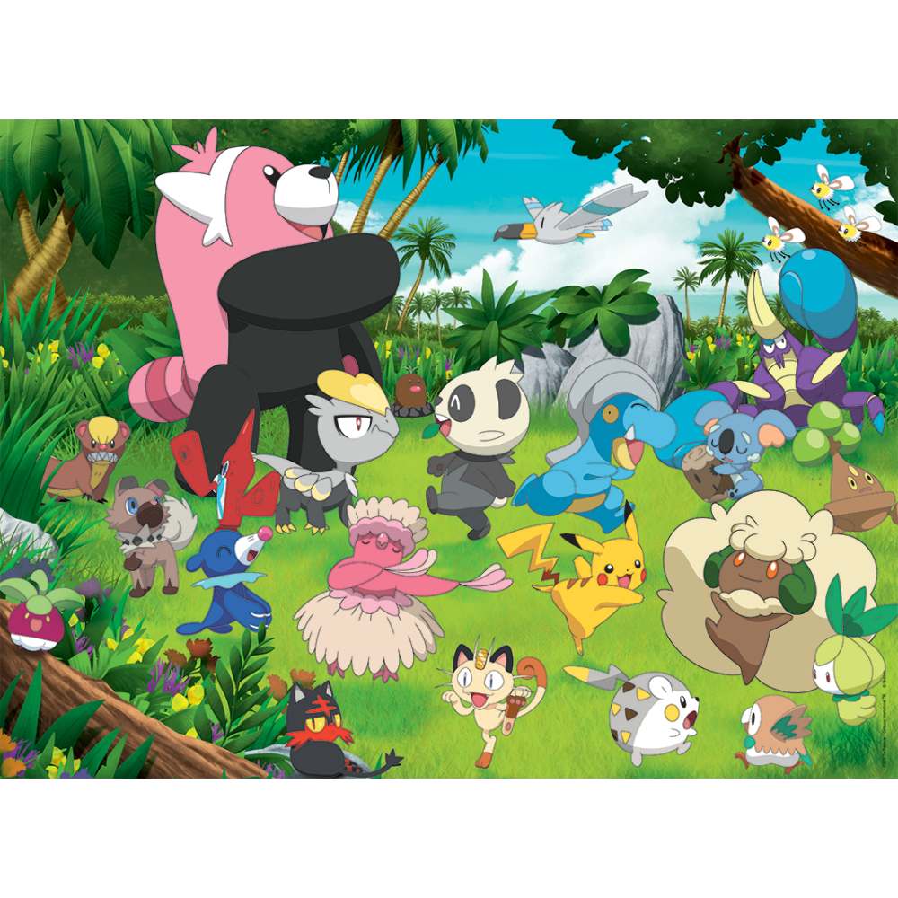 PUZZLE POKEMONI SALBATICI 300 PIESE XXL - RAVENSBURGER (RVSPC13245)