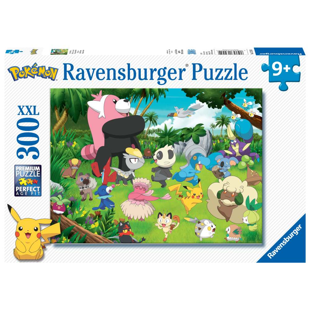PUZZLE POKEMONI SALBATICI 300 PIESE XXL - RAVENSBURGER (RVSPC13245)