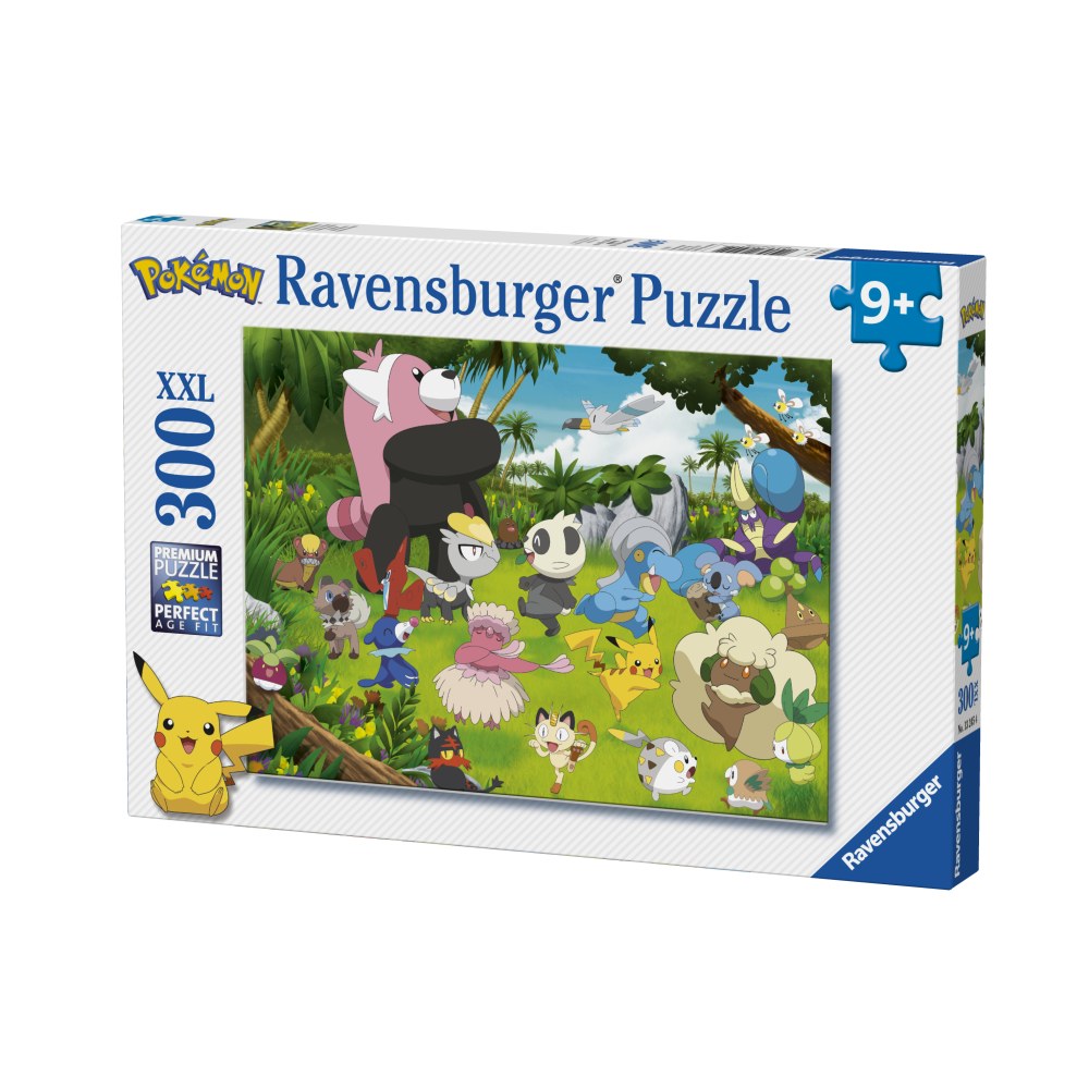PUZZLE POKEMONI SALBATICI 300 PIESE XXL - RAVENSBURGER (RVSPC13245)