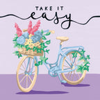 CREART PICTURA PE NUMERE PENTRU ADULTI BICICLETA TAKE IT EASY - RAVENSBURGER (RVSPBN20099)