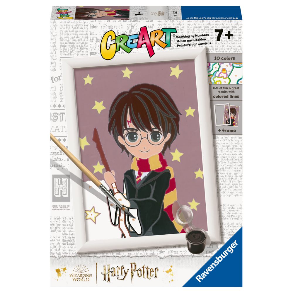 CREART PICTURA PE NUMERE PENTRU COPII HARRY POTTER - RAVENSBURGER (RVSPBN20136)