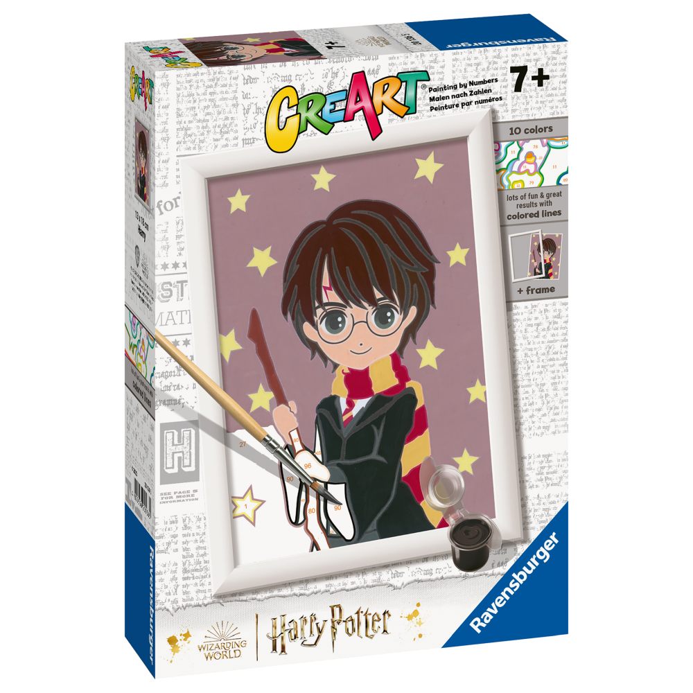 CREART PICTURA PE NUMERE PENTRU COPII HARRY POTTER - RAVENSBURGER (RVSPBN20136)