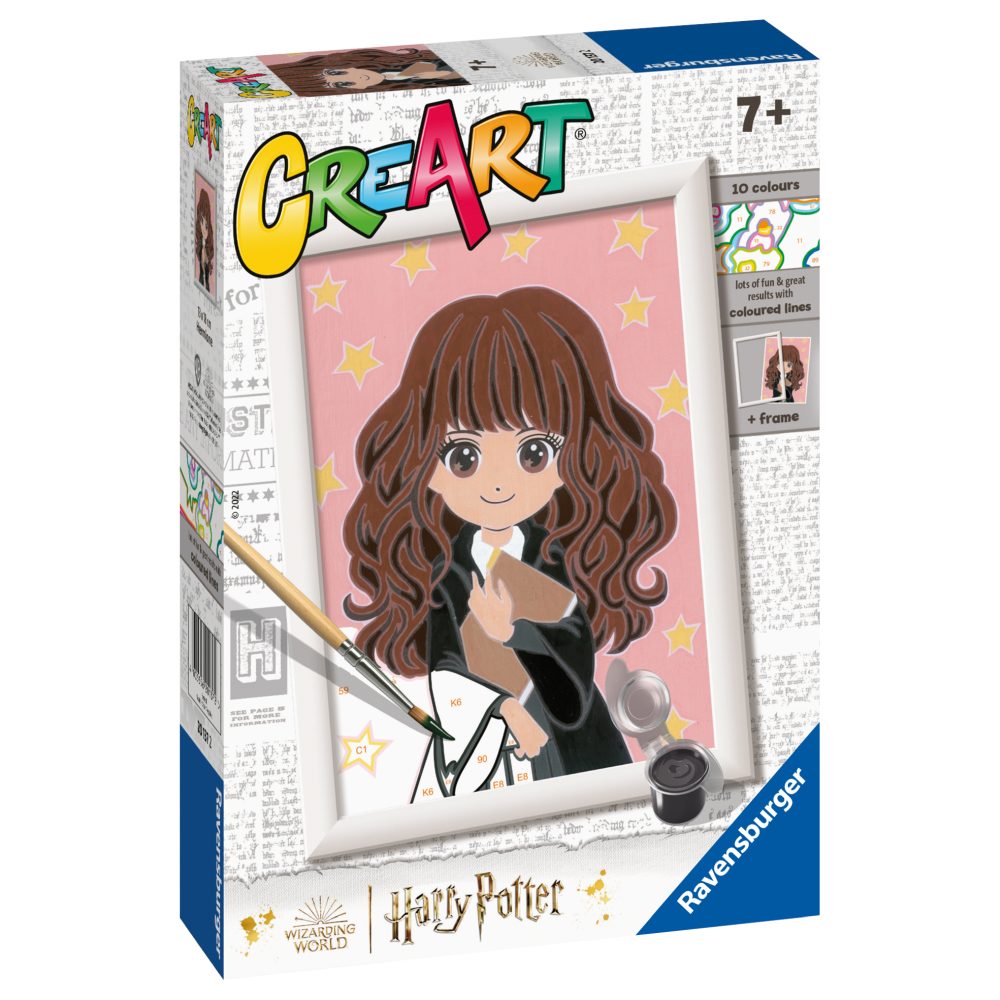 CREART PICTURA PE NUMERE PENTRU COPII HERMIONE - RAVENSBURGER (RVSPBN20137)