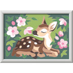 CREART PICTURA PE NUMERE PENTRU COPII PUI DE CAPRIOARA SI FLORI - RAVENSBURGER (RVSPBN20178)