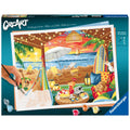 CREART PICTURA PE NUMERE PENTRU ADULTI CABANA COZY - RAVENSBURGER (RVSPBN20276)