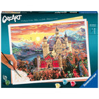CREART PICTURA PE NUMERE PENTRU ADULTI CASTEL DE BASM - RAVENSBURGER (RVSPBN20278)