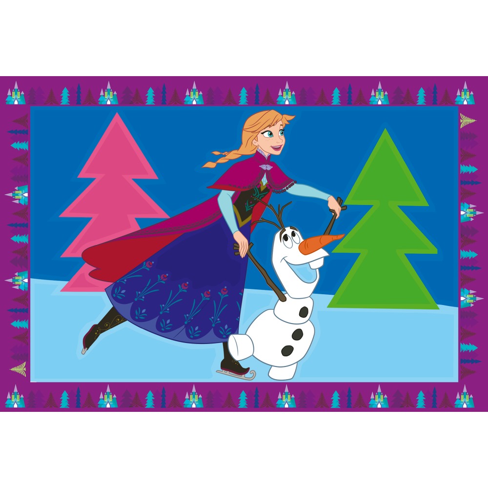CREART PICTURA PE NUMERE PENTRU COPII 2 SABLOANE DISNEY FROZEN - RAVENSBURGER (RVSPBN23555)